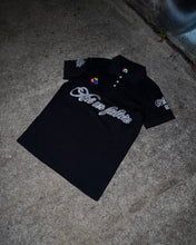 Load image into Gallery viewer, ART PIECE : SPRING SUMMER 2023 EMBROIDERED POLO T-SHIRT
