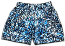 Load image into Gallery viewer, ART PIECE : BLUE TONE SPOT MESH SHORTS

