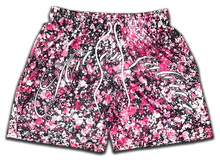 Load image into Gallery viewer, ART PIECE : PINK TONE SPOT MESH SHORTS
